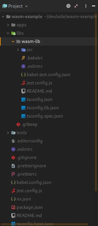 After generating nx lib