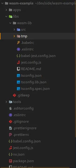 After generating wasm-pack lib